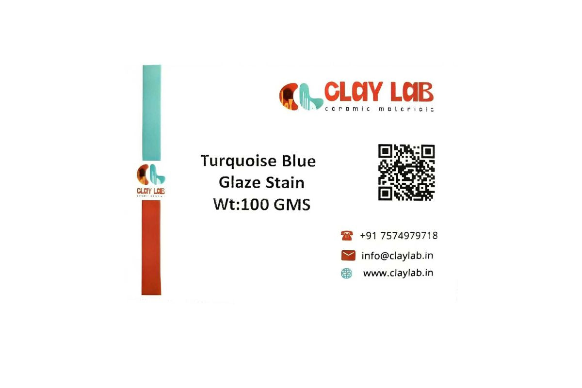 Turquoise Blue Glaze Stain