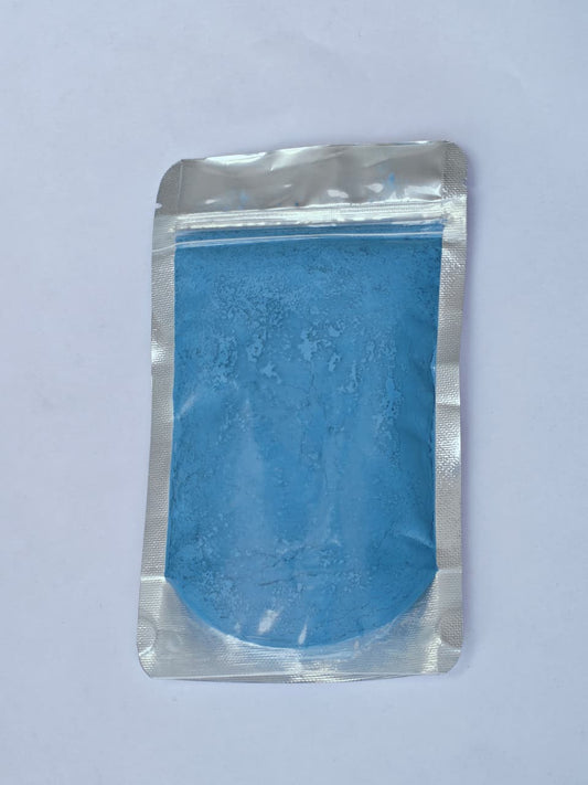 Blue Body Pigment in a sealed packet