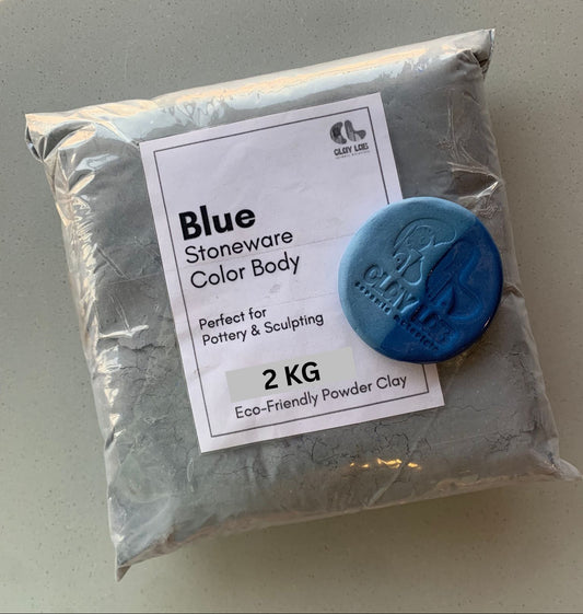Blue Stoneware Clay Body