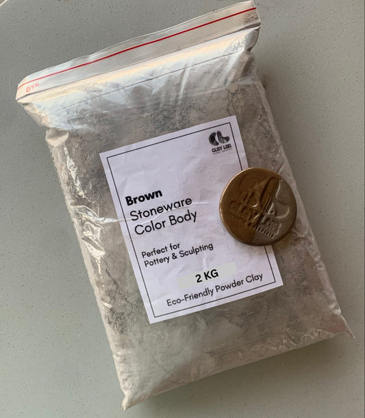 Dark Brown Stoneware Clay Body