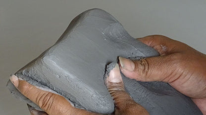 Cream Stoneware Clay