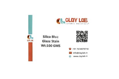 Silica Blue Glaze Stain