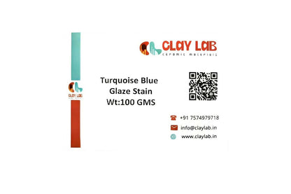 Turquoise Blue Glaze Stain