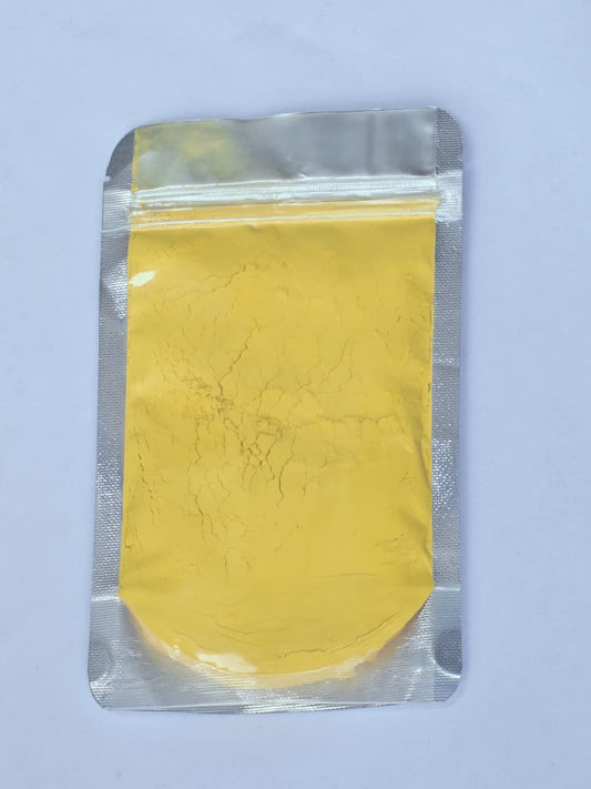 Yellow Body Pigment in a sealed packet